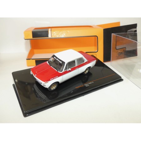 BMW ALPINA 2002 Ti 1972 Blanc et Rouge IXO CLC481N.22 1:43