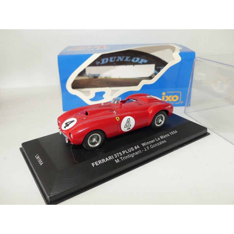 FERRARI 375 PLUS NÂ°4 LE MANS 1954 IXO LM1954 1:43 1er