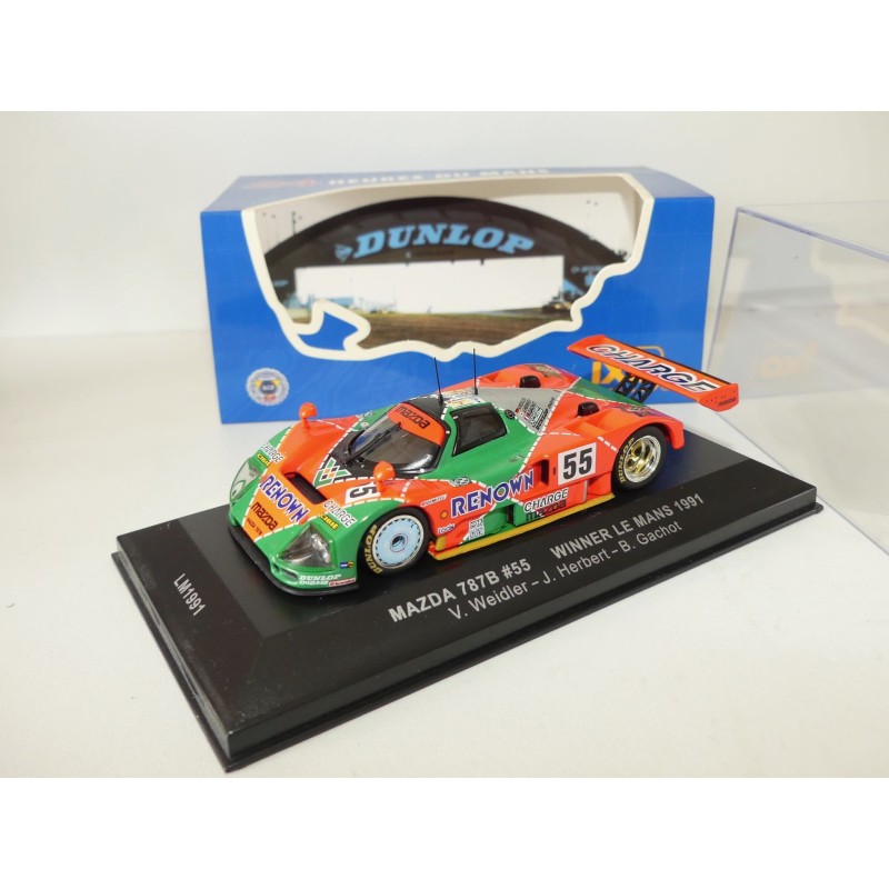 MAZDA 787B N°15 LE MANS 1991 IXO LM1991 1:43 1er
