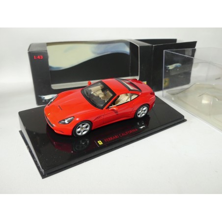FERRARI CALIFORNIA Rouge HOTWHEELS ELITE N5592 1:43