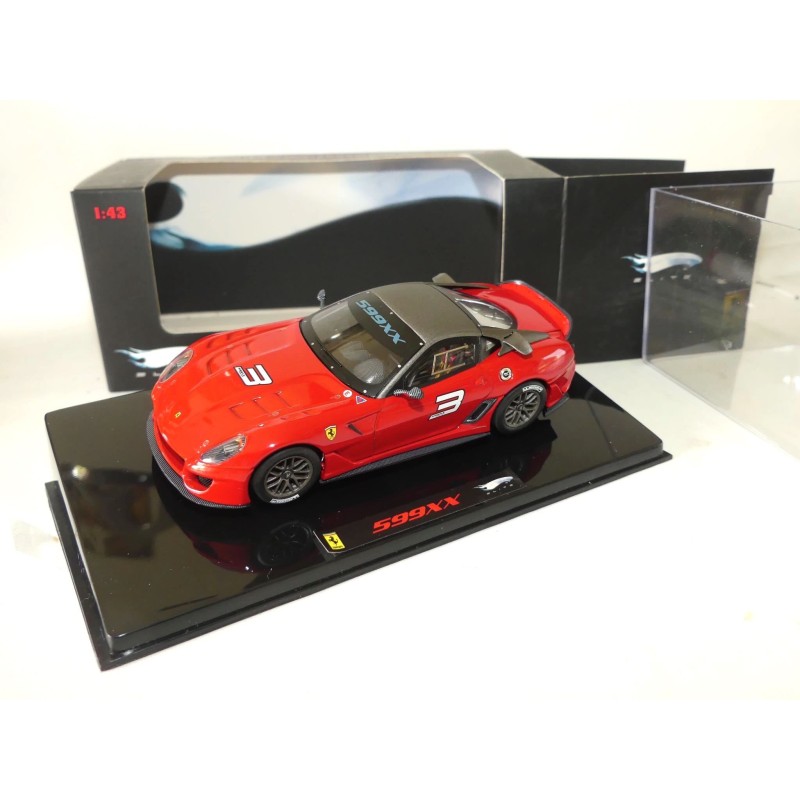FERRARI 599 XX N°3 Rouge HOTWHEELS ELITE T6263 1:43