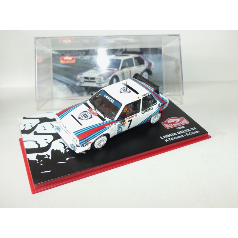 LANCIA DELTA S4 RALLYE MONTE CARLO 1986 TOIVENEN ALTAYA 1:43 1er