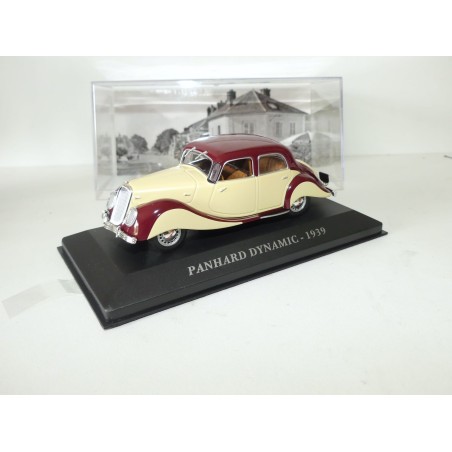 PANHARD DYNAMIC 1939 Crème et Bordeaux ALTAYA 1:43