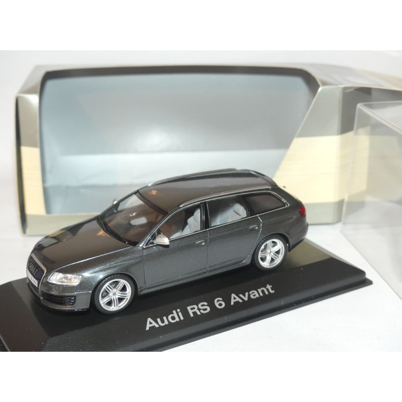 AUDI RS6 AVANT C6 Gris FocÃ© Daytonagrau MINICHAMPS 1:43