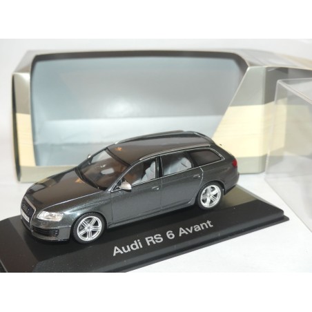 AUDI RS6 AVANT C6 Gris FocÃ© Daytonagrau MINICHAMPS 1:43