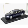 AUDI A8 D2 Phase 1 Bleu Marine  MINICHAMPS 1:43 contreboite jaunie