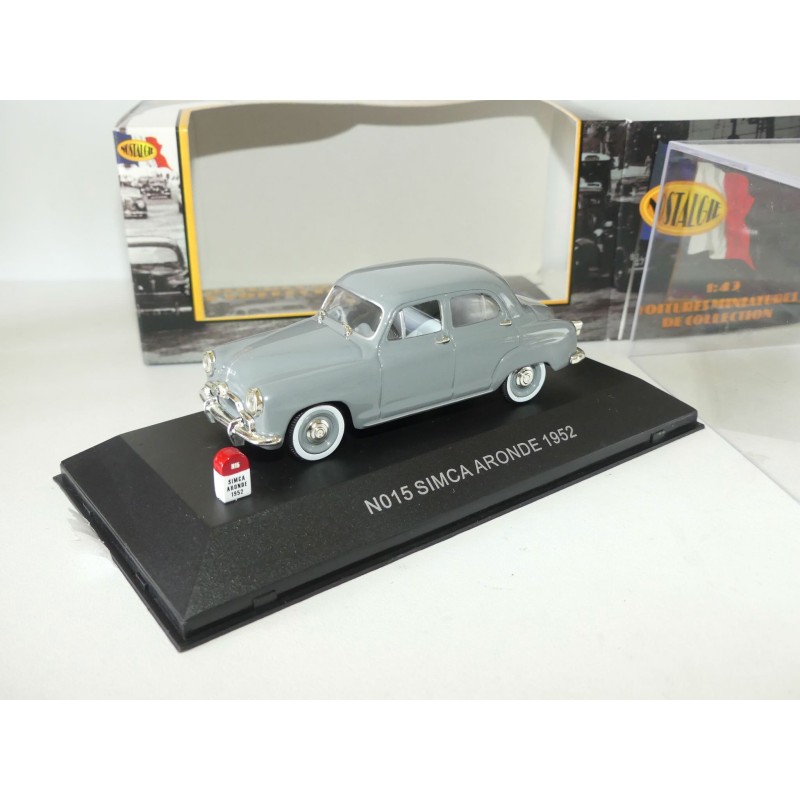 SIMCA ARONDE 1952 Gris NOSTALGIE N015 1:43