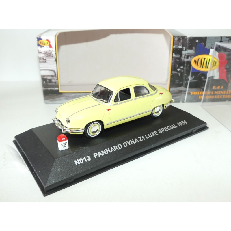 PANHARD DYNA Z1 LUXE SPECIAL 1954 Jaune NOSTALGIE N013 1:43