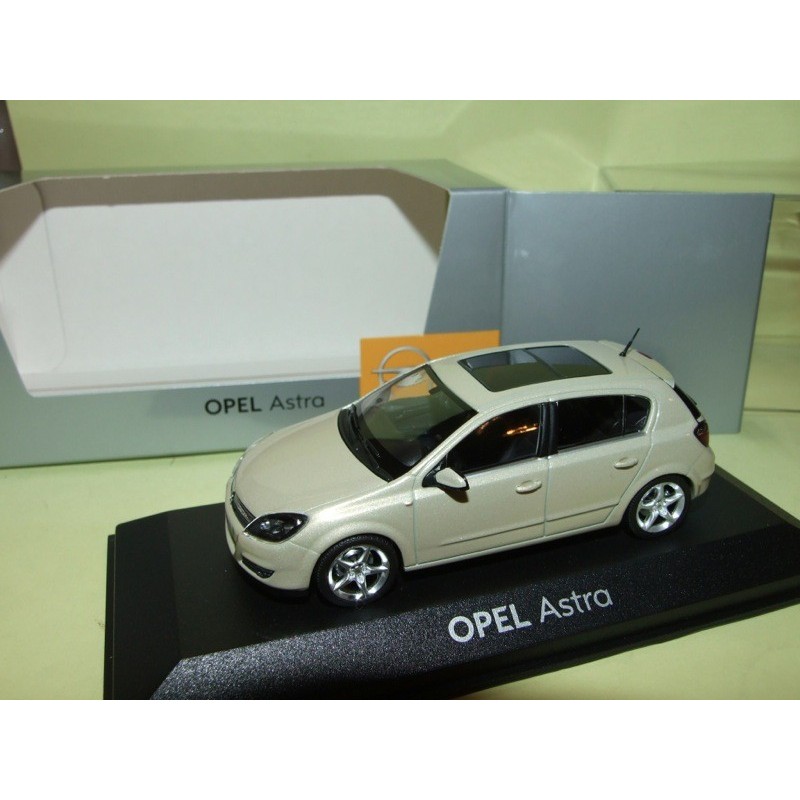 OPEL ASTRA H 5 Portes Beige MINICHAMPS 1:43