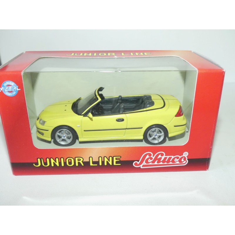 SAAB 9-3 CABRIOLET Jaune SCHUCO JUNIOR 1:43