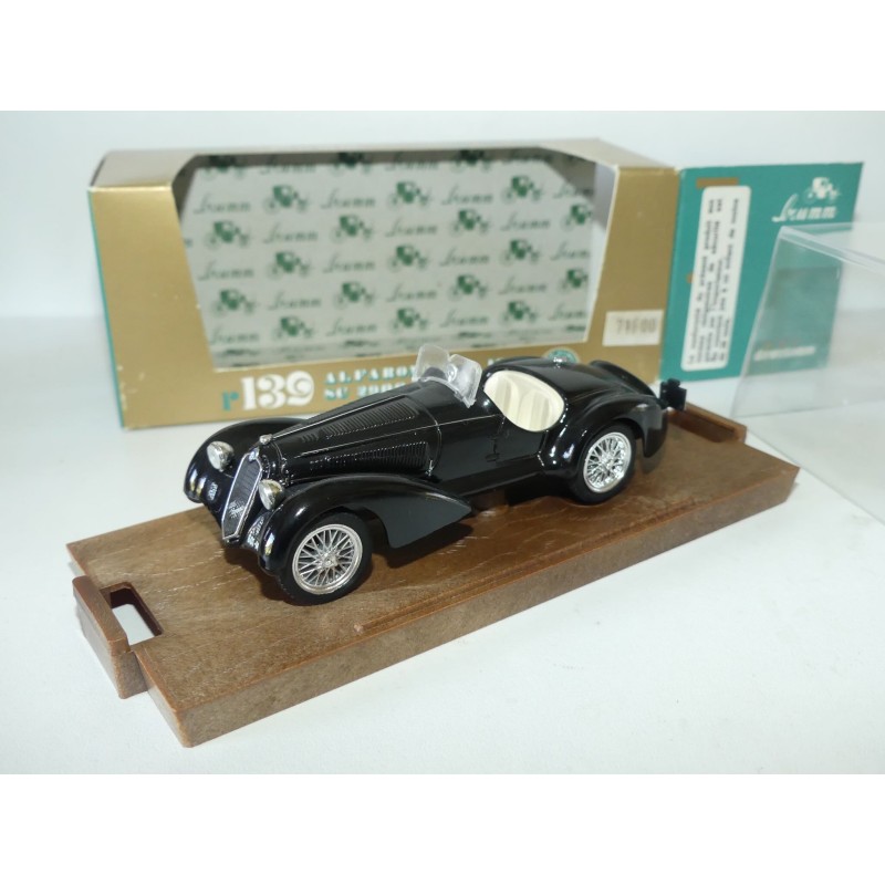 ALFA ROMEO 8C 2900 B 1938 Noir BRUMM R139 1:43