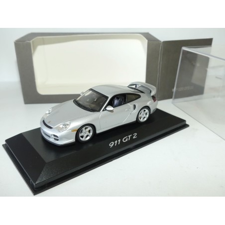 PORSCHE 911 GT2 996 Gris Clair MINICHAMPS 1:43