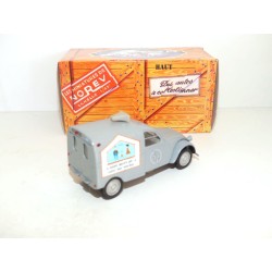 CITROEN 2CV NÂ°110 FOURGONNETTE EDF NOREV 1:43 boite carton