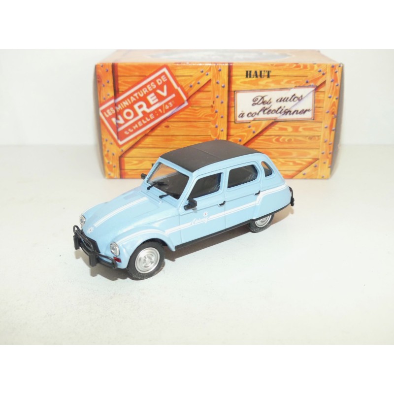CITROEN 2CV N°126 DYANE Edelweiss 1981 NOREV 1:43 boite carton