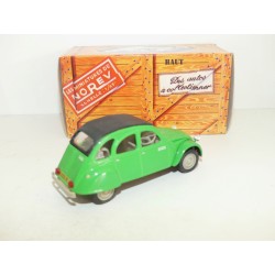 CITROEN 2CV N°127 BAMBOO 1987 Vert NOREV 1:43 boite carton