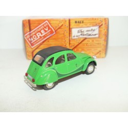 CITROEN 2CV N°130 ENTE GRÜN  BLEIFREI NOREV 1:43 boite carton
