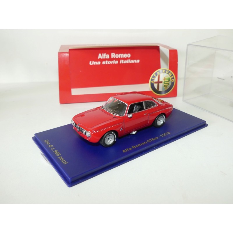ALFA ROMEO GTAm 1970 Rouge M4 1:43