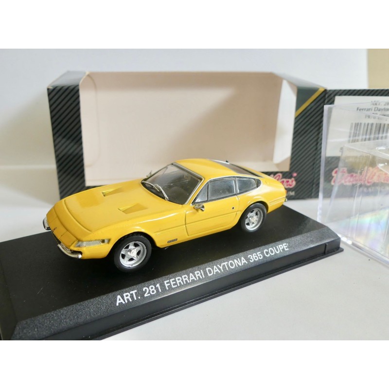 FERRARI DAYTONA 365 1970 Jaune DETAILCARS 281 1:43
