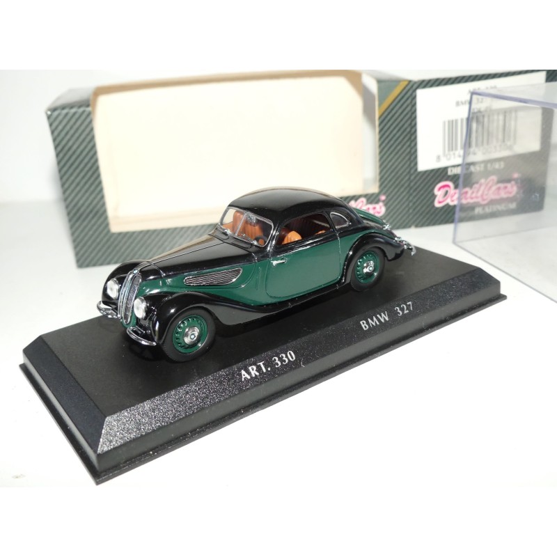 BMW 327 COUPE Vert et Noir DETAILCARS 330 1:43