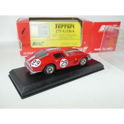 FERRARI 275 GTB 4 N°29 LE MANS 1966 BEST 9084 1:43