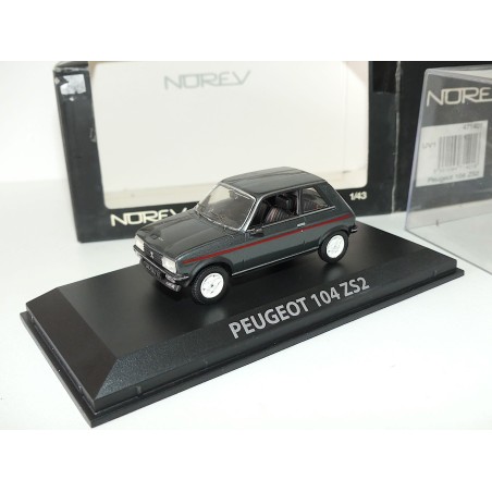 PEUGEOT 104 ZS 2 Gris NOREV 1:43