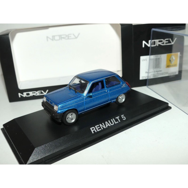 RENAULT 5 ALPINE Bleu NOREV 1:43