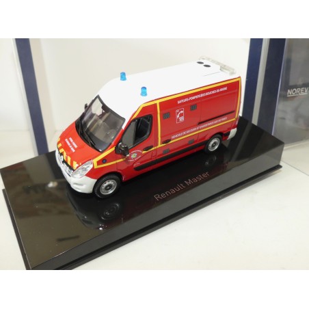 RENAULT MASTER 2014 POMPIERS VSAV NOREV 1:43