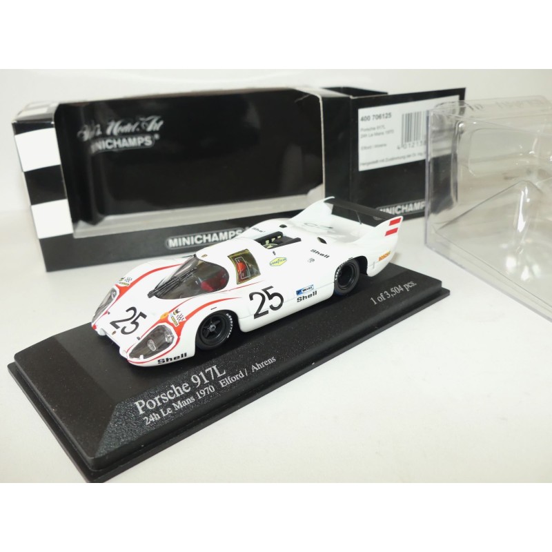 PORSCHE 917 L NÂ°25 LE MANS 1970 MINICHAMPS 1:43