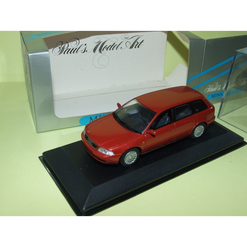 AUDI A4 AVANT B5 phase 1 1995 Rouge Rouille MINICHAMPS 1:43