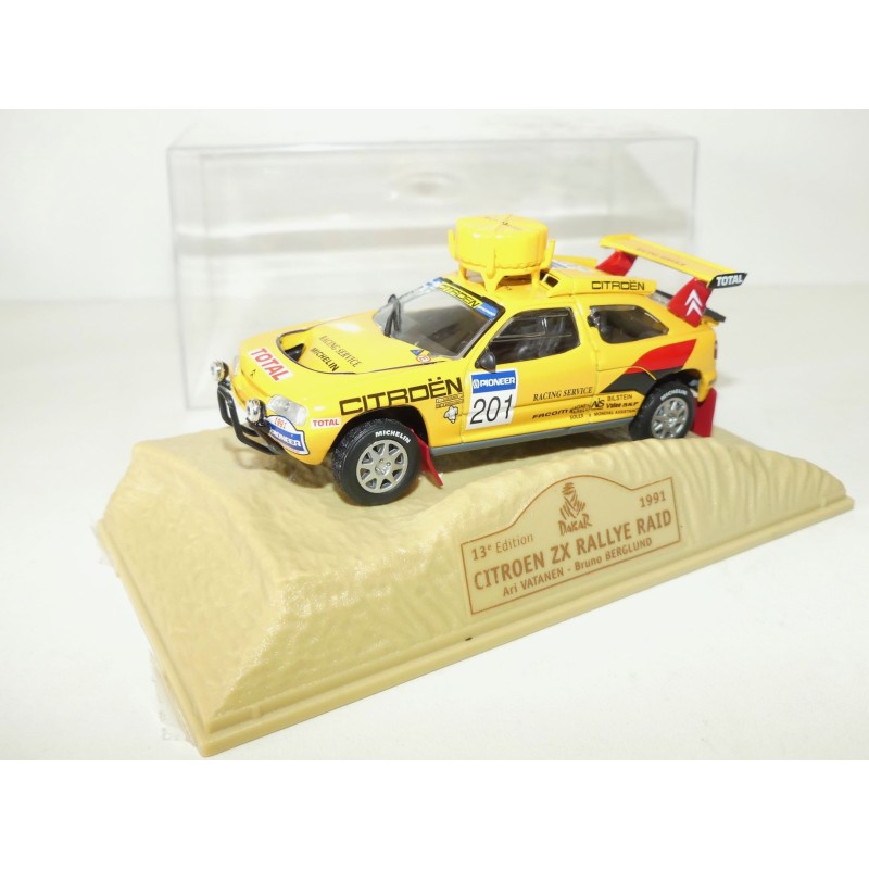 CITROEN ZX VATANEN A DAKAR 1991 A. VATANEN NOREV 1:43 1er