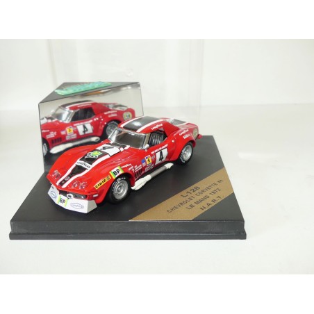 CHEVROLET CORVETTE N°4 LE MANS 1972 VITESSE L128 1:43 15ème