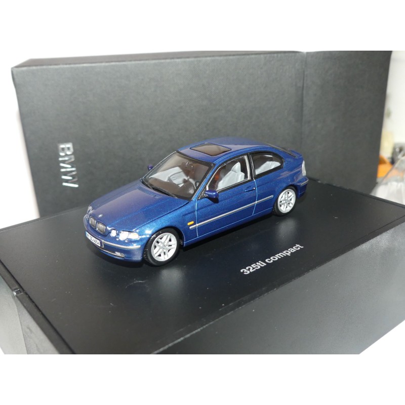 BMW 325 Ti COMPACT 2000 Bleu MINICHMAPS 1:43