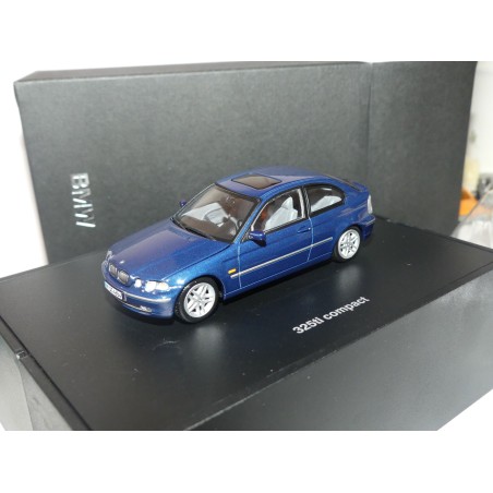 BMW 325 Ti COMPACT 2000 Bleu MINICHMAPS 1:43
