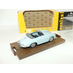 PORSCHE 356 CABRIOLET 1950 Bleu BRUMM R118 1:43