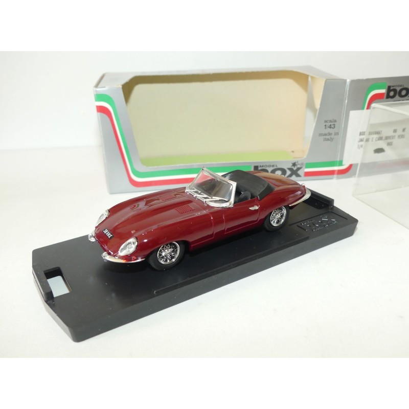 JAGUAR TYPE E SPYDER Bordeaux BOX BEST 8461 1:43