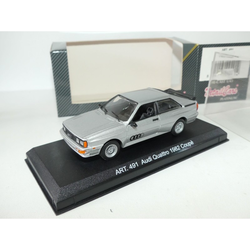 AUDI QUATTRO COUPE 1982 Gris DETAILCARS 491 1:43