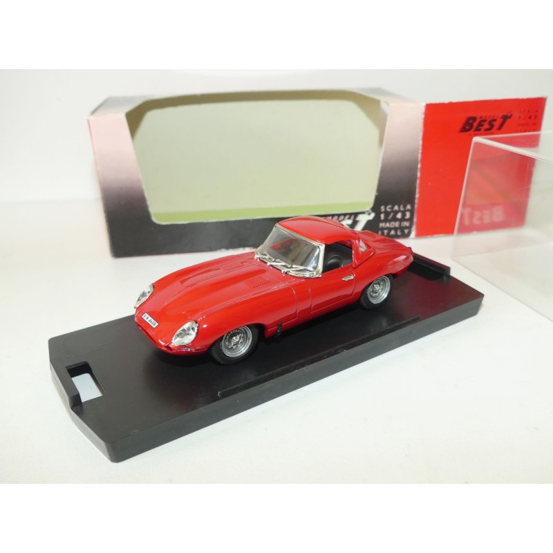 JAGUAR TYPE E COUPE Rouge BEST 9030 1:43