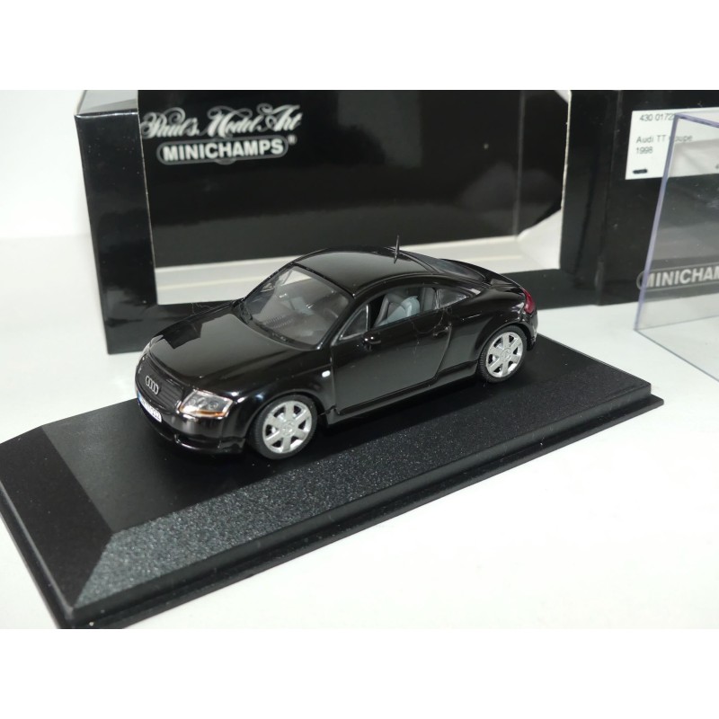 AUDI TT 8N Phase 1 Noir MINICHAMPS 1:43