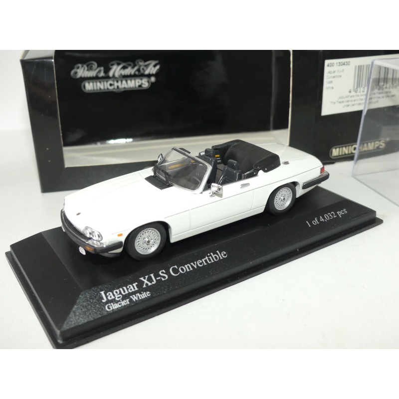 JAGUAR XJS CABRIOLET 1988 Blanc MINICHAMPS 1:43