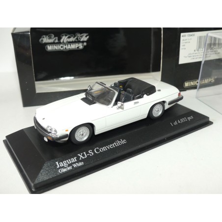 JAGUAR XJS CABRIOLET 1988 Blanc MINICHAMPS 1:43
