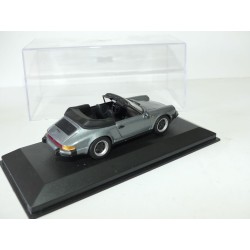 PORSCHE 911 CABRIOLET SERIE G Bleu Gris MINICHAMPS 1:43