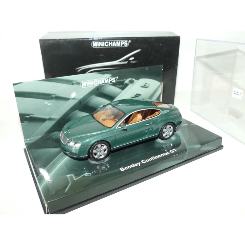 BENTLEY CONTINENTAL GT WORLD RECORD CAR ON ICE 2007 1/43 MINICHAMPS MIN436139026 : Voitures miniatures de collection de grandes marques