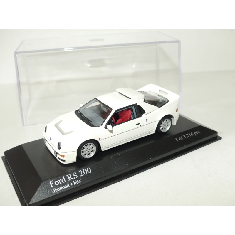 FORD RS 200 Blanc MINICHAMPS 1:43