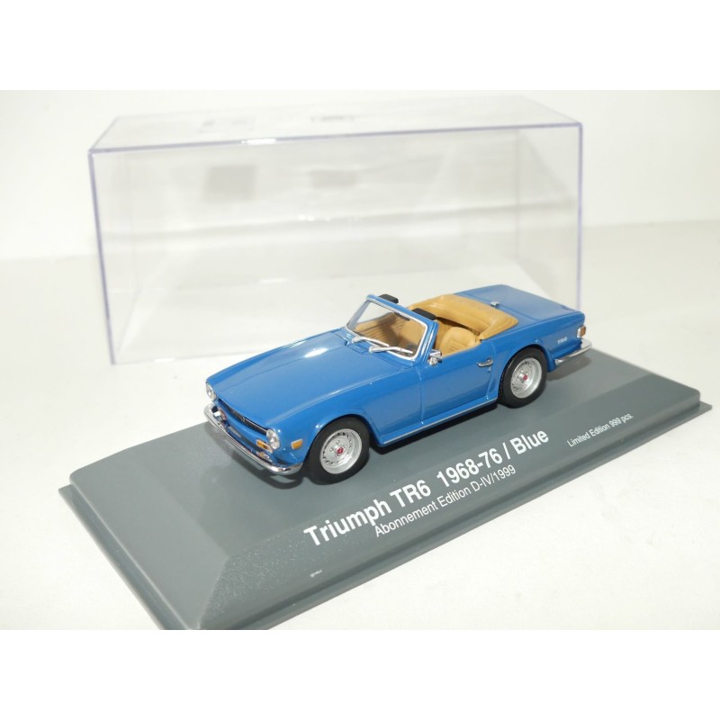 TRIUMPH TR6 1968-76 Bleu MINICHAMPS 1:43