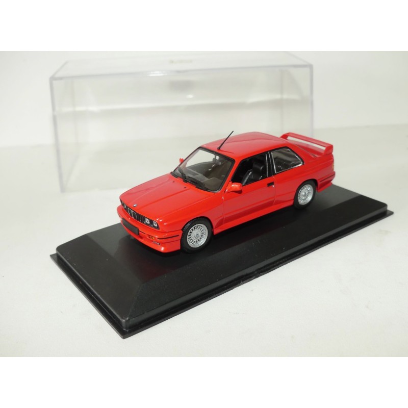 BMW SERIES 3 E30 1989 Rouge MINICHAMPS 1:43