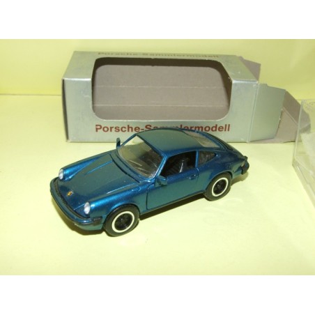 PORSCHE 911 COUPE Série G Bleu Clair NZG 1:43