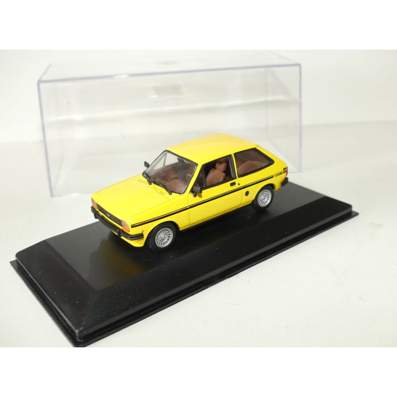 FORD FIESTA 1300 S Jaune DETAILCARS 1:43