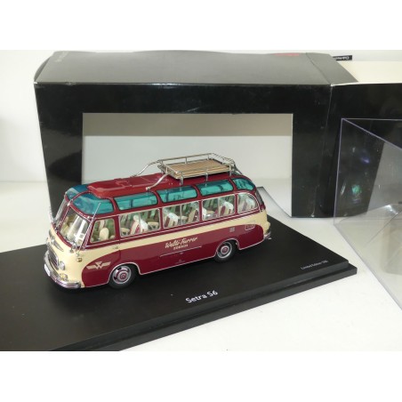 SETRA S6 KASSBOHRER Rouge et Blanc SCHUCO 02821 1:43