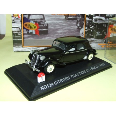 CITROEN TRACTION 15 SIX G 1939 Noir NOSTALGIE N0124 1:43