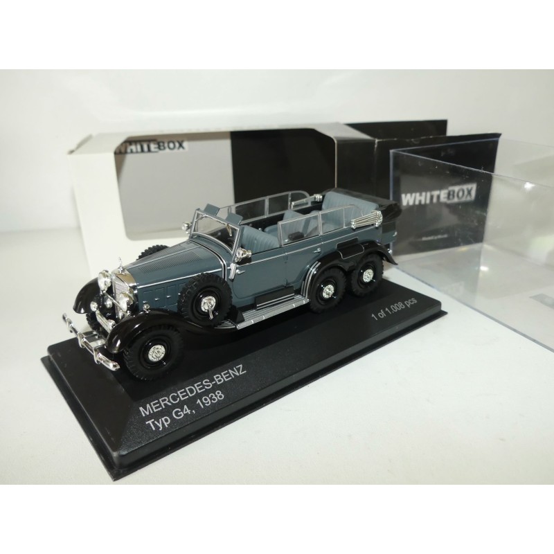 MERCEDES TYP G4 1938 Gris WHITEBOX 1:43